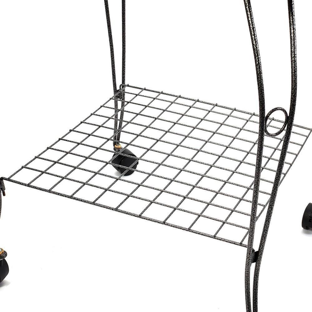 Medium Rounded Iron Bird Cage with Stand