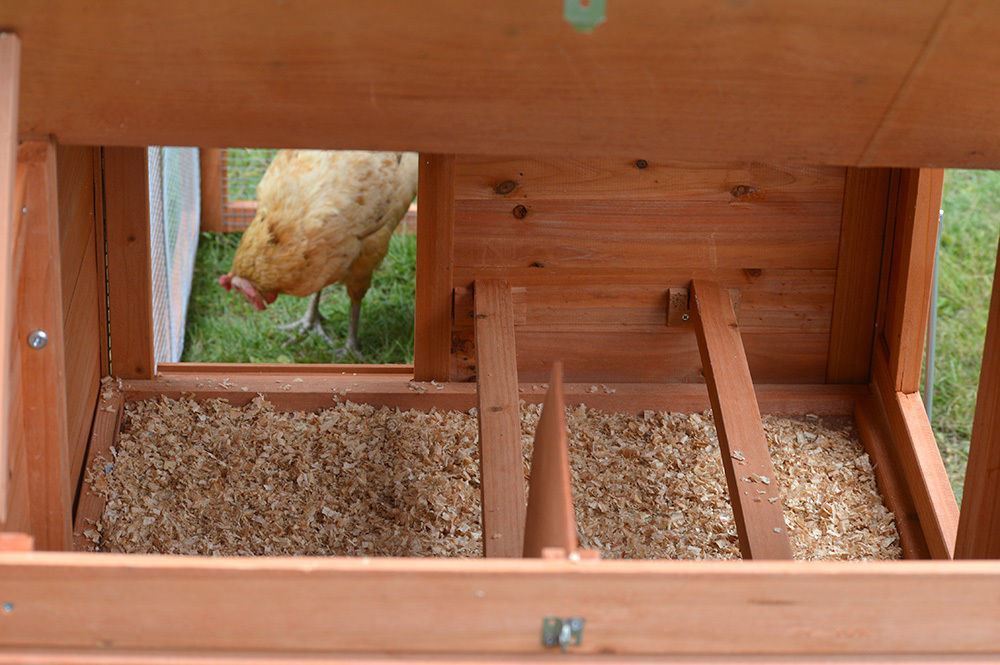 XL Rectangular Chicken Coop with Run