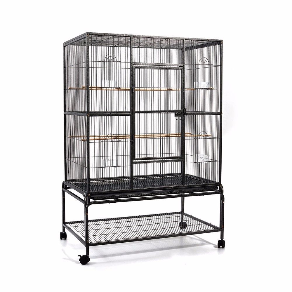 Large Wrought Iron Parrot Cage