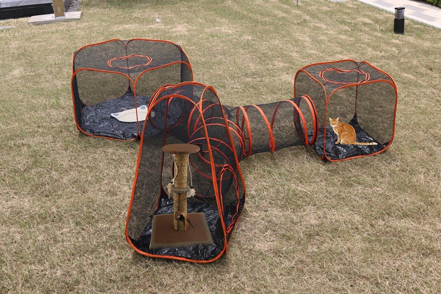 Large Pop Up Cat Playground