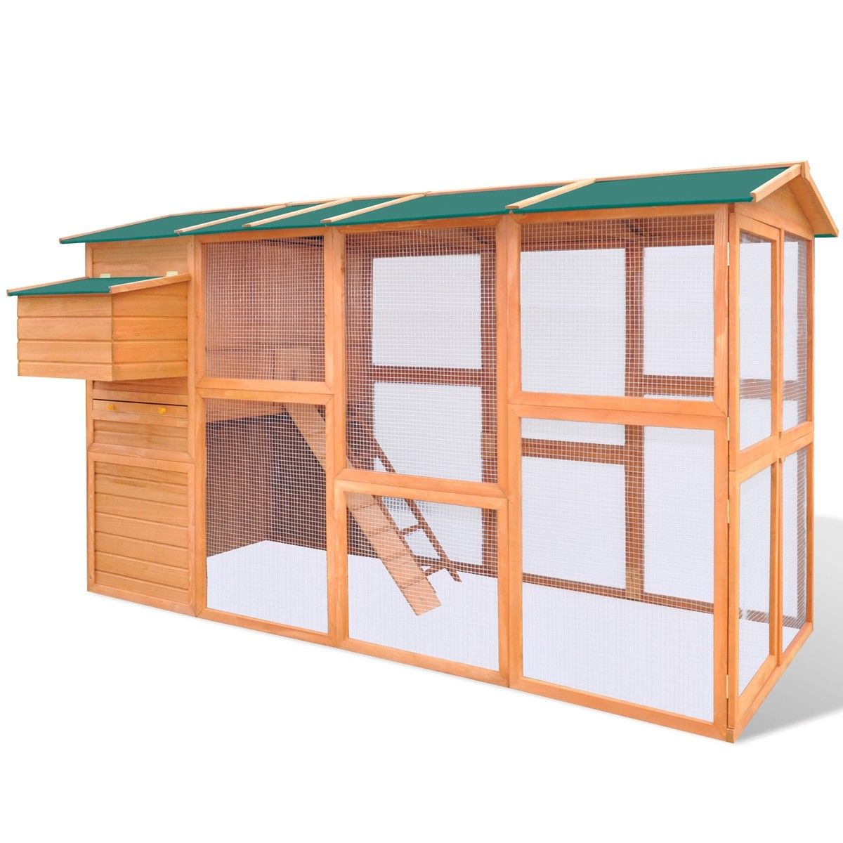 Deluxe Cat Enclosure with Large Run