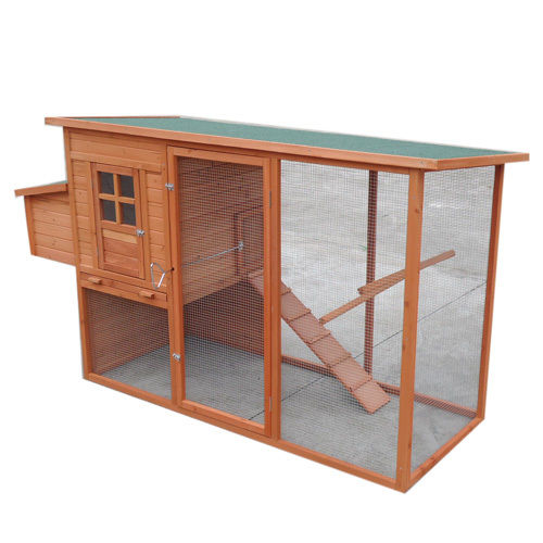 Rectangular Cat Enclosure with Run