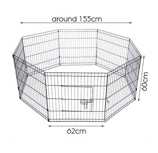 155cm Pet Play Pen (60cm High)