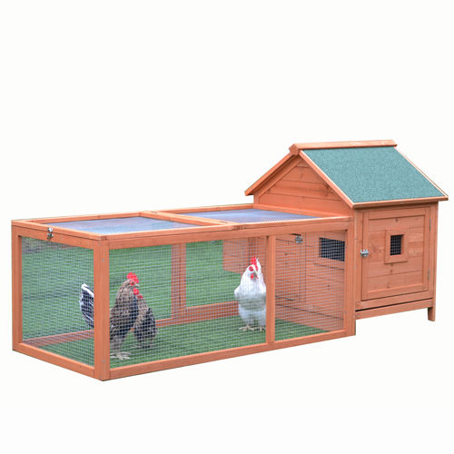 Midi Chicken Coop and Run Combo