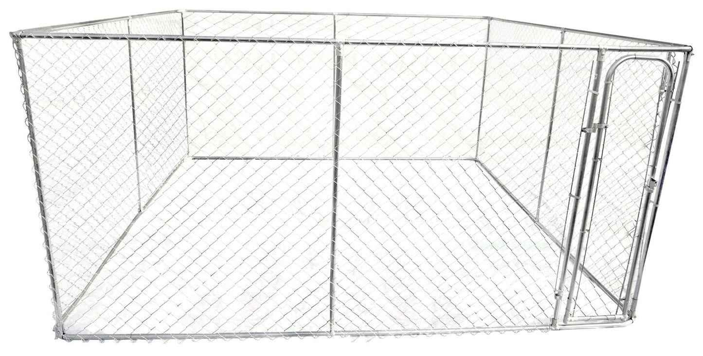 4 x 4m Steel Dog Enclosure