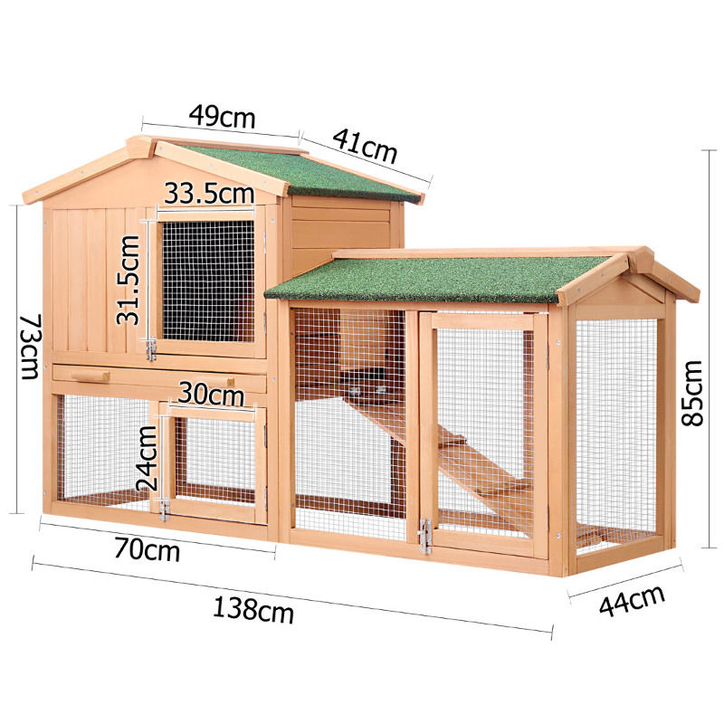 Luxury Two Storey Hutch