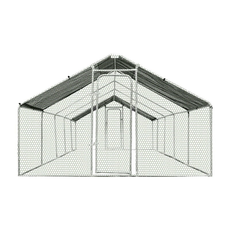 10 x 3m Steel Dog Enclosure with Roof