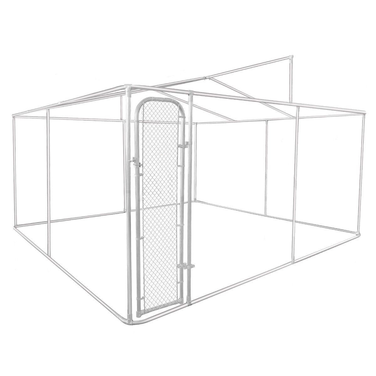 4 x 4m Steel Dog Enclosure with Roof