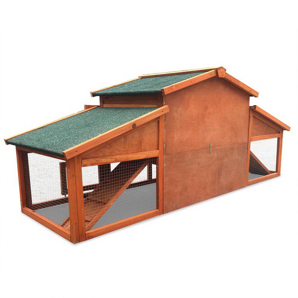 Deluxe Two Storey Hutch with Run