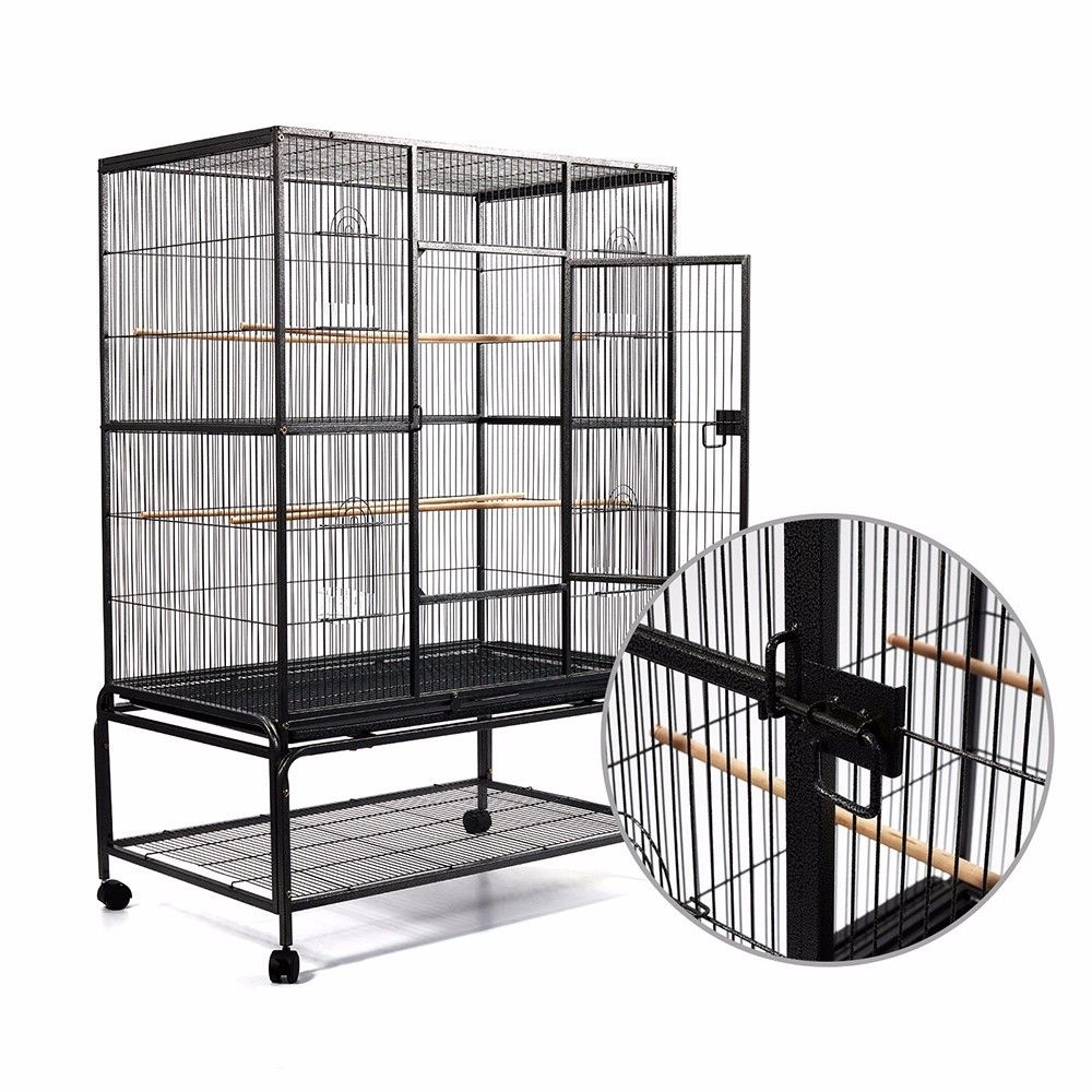 Large Wrought Iron Parrot Cage