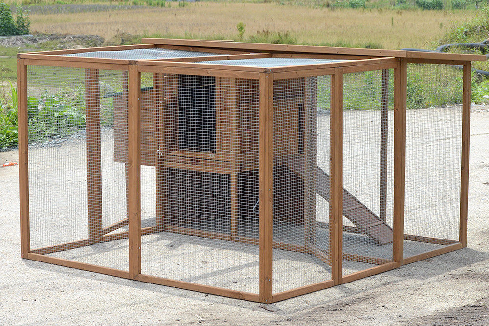 Mega Chicken Coop and Run Combo