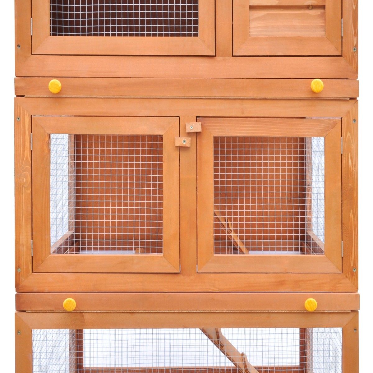 Three Storey Timber Ferret Enclosure