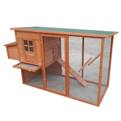 Rectangular Cat Enclosure with Run