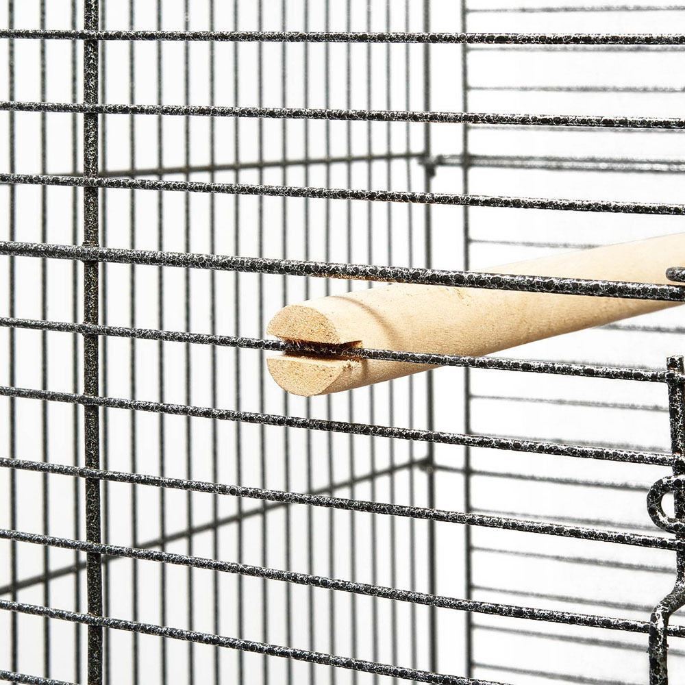Medium Square Iron Bird Cage with Stand
