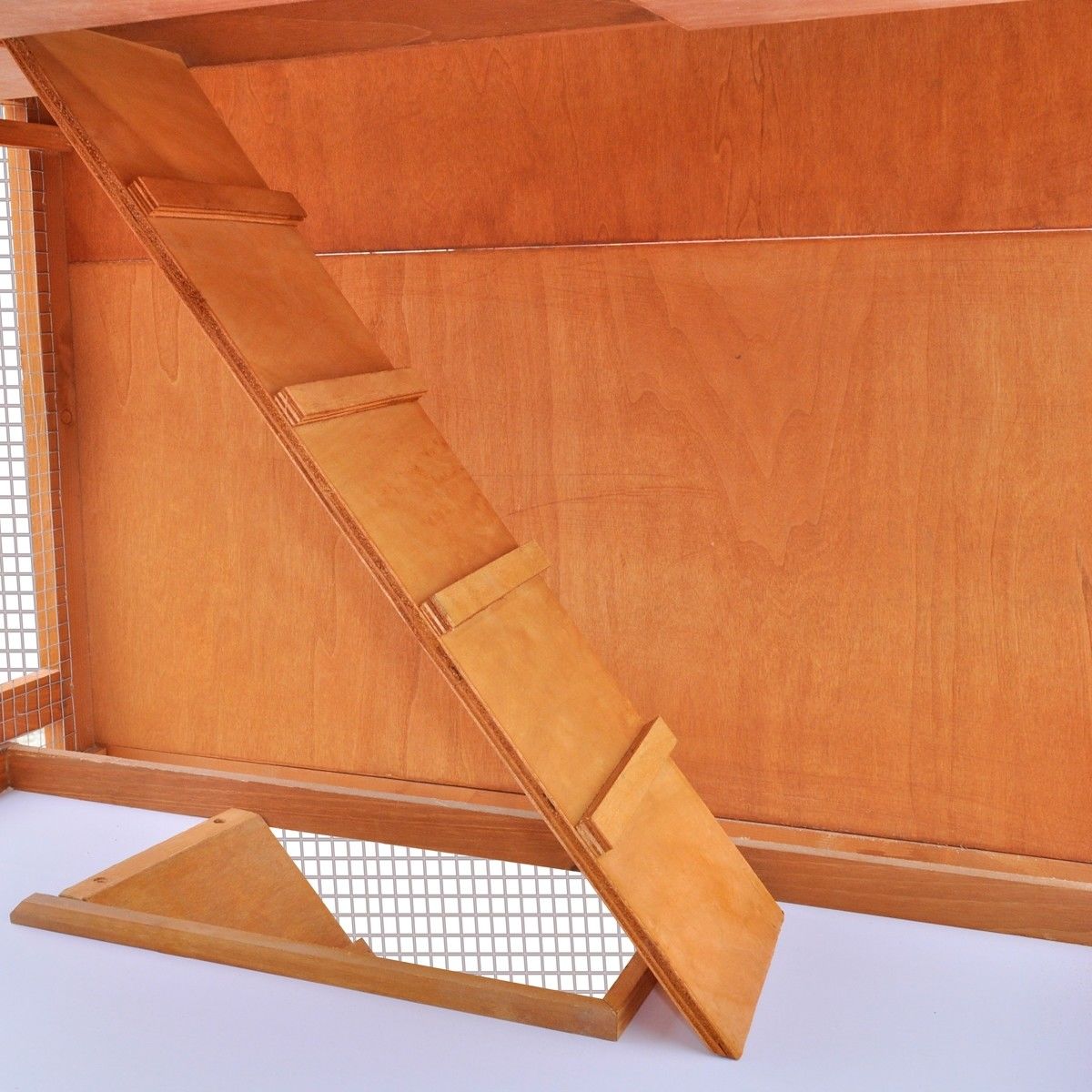 Large Three Storey Hutch with Run