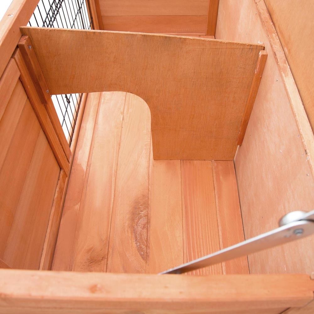 Two Storey Outdoor Hutch with Run
