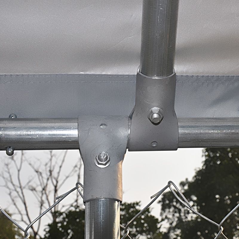 3 x 3m Steel Dog Enclosure with Roof
