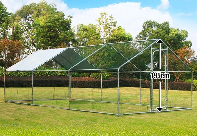 6x3m outdoor catio set up in an outdoor environment