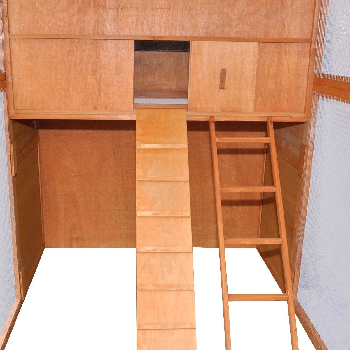 Deluxe Cat Enclosure with Large Run