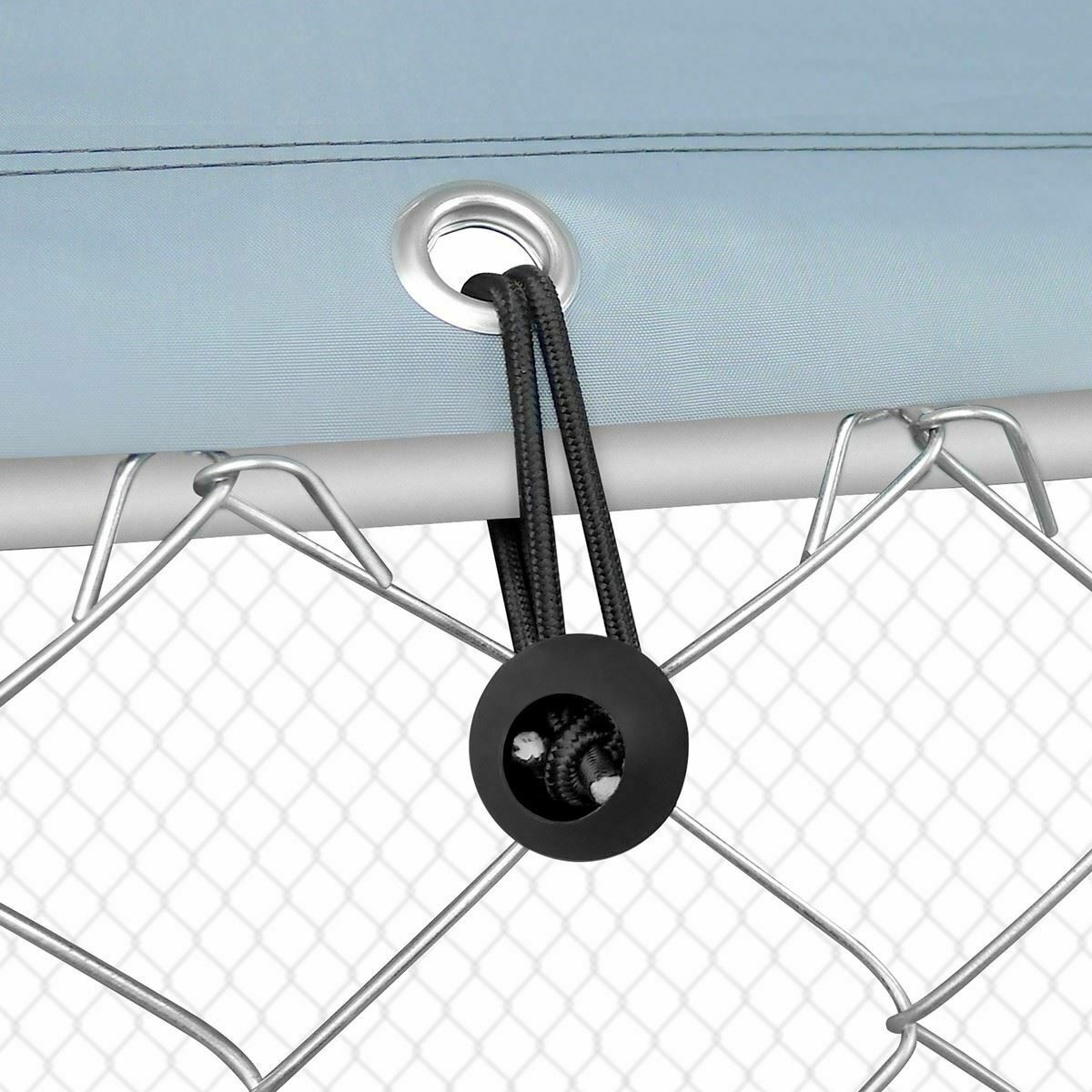 4 x 2.3m Steel Dog Enclosure with Roof