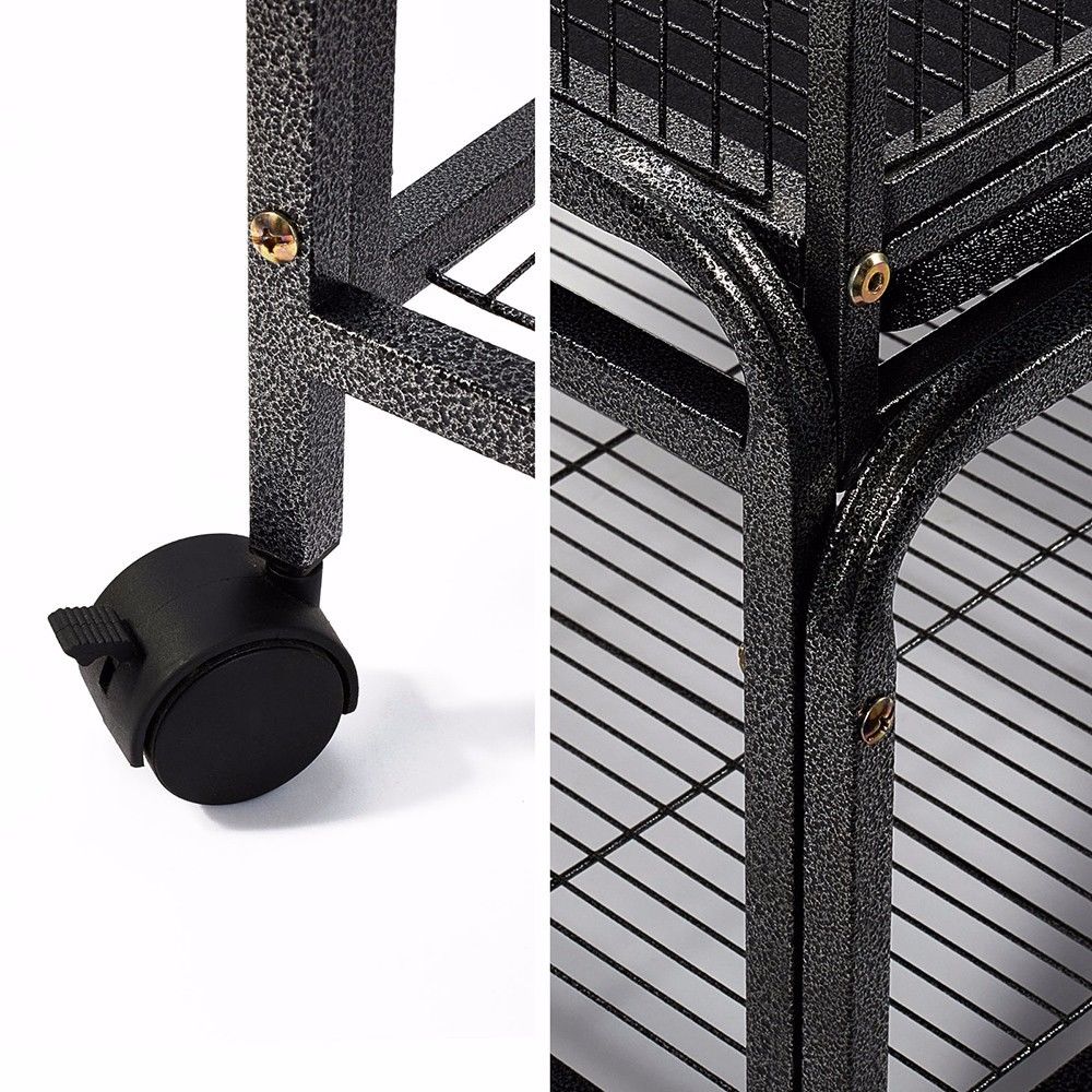 Large Wrought Iron Parrot Cage