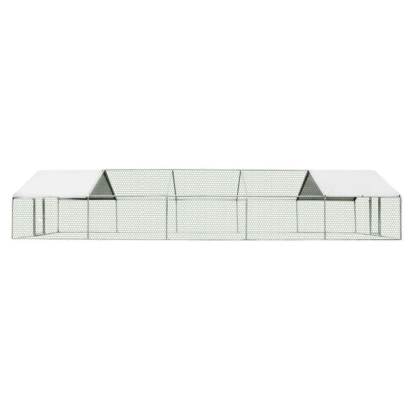 10 x 3m Steel Dog Enclosure with Roof