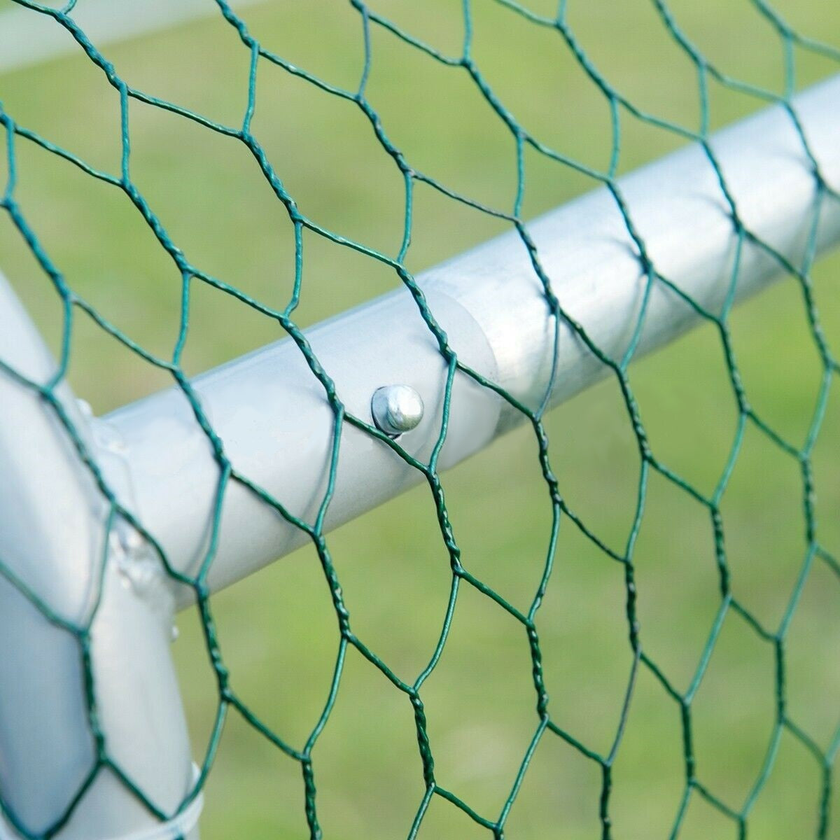 3.8 x 2.8 x 1.95m Steel Dog Enclosure (Flat Roof)