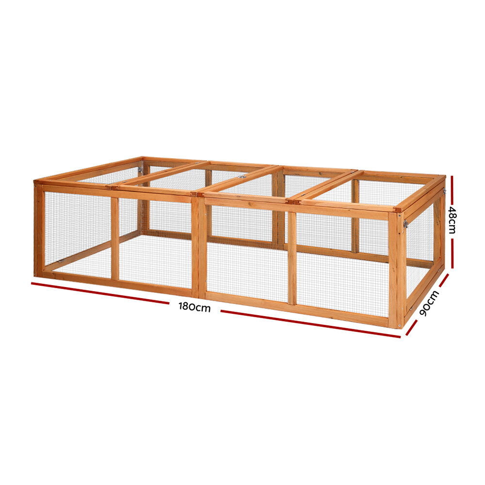 Timber Chicken Coop Run 1.8m