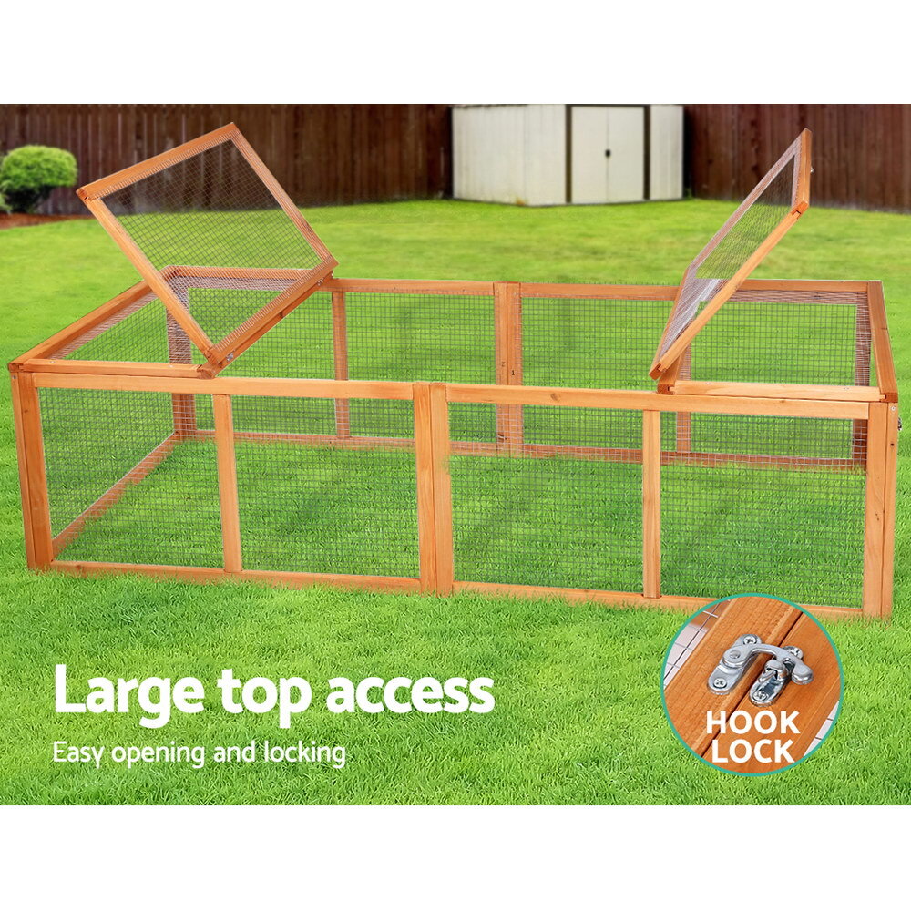 Timber Chicken Coop Run 1.8m