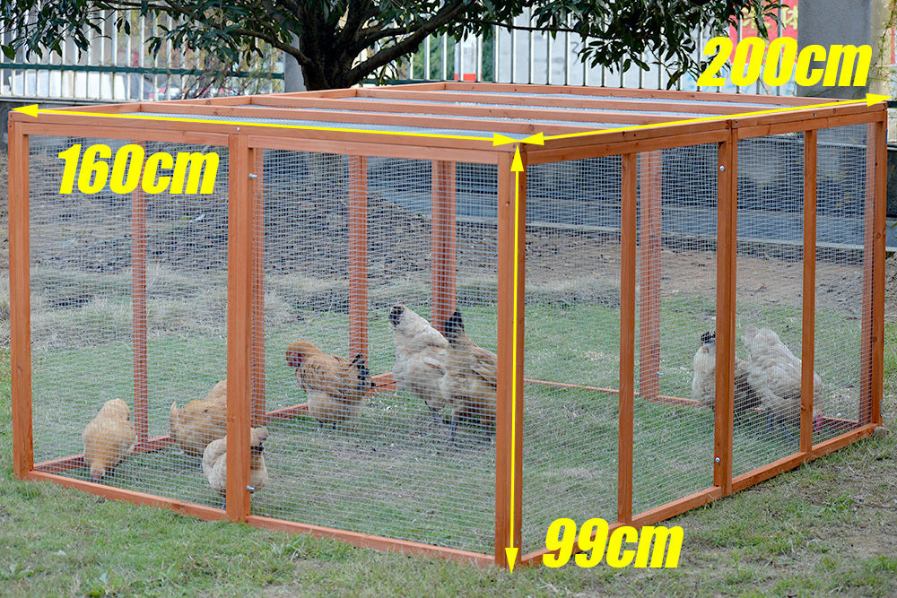 XL Chicken Coop and Run Combo