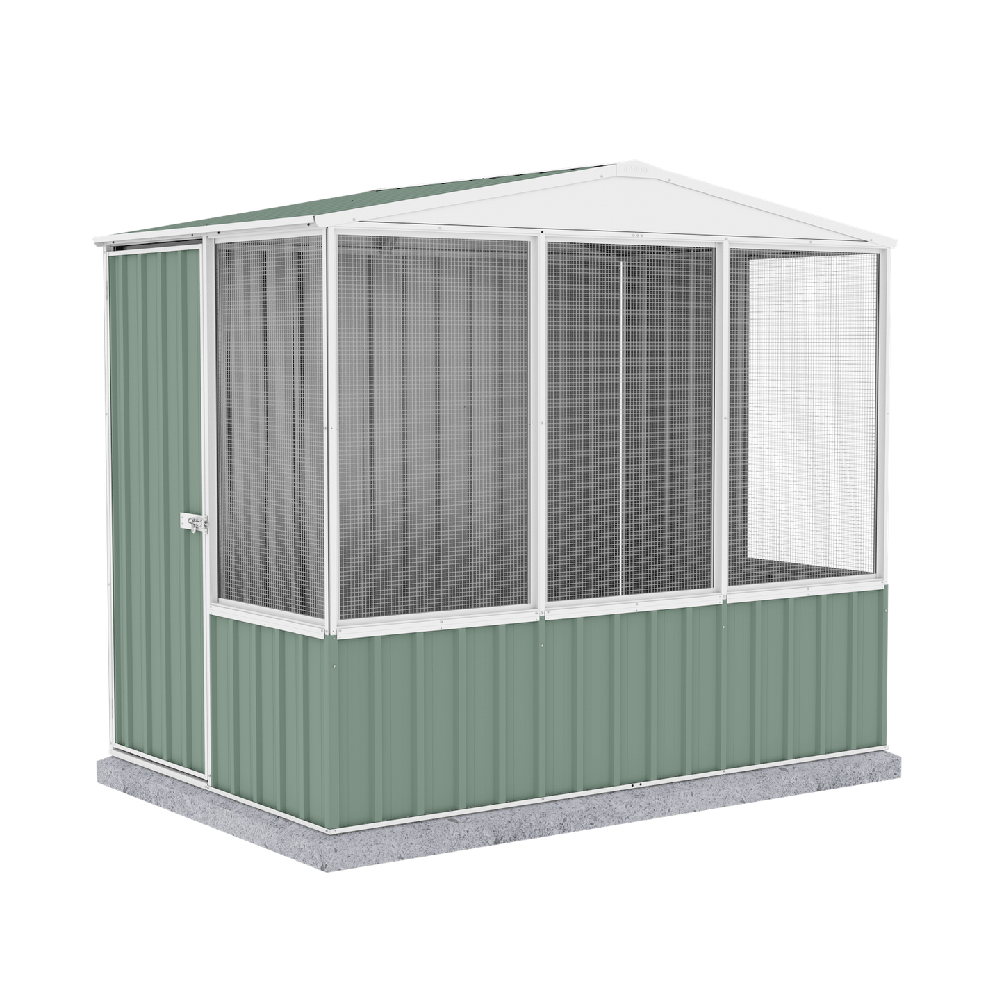 Large Steel Bird Aviary (Green)