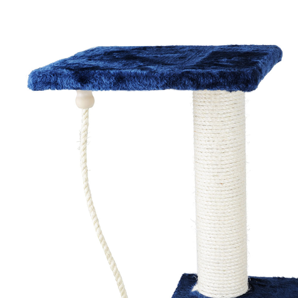 120cm Blue & White Scratcher