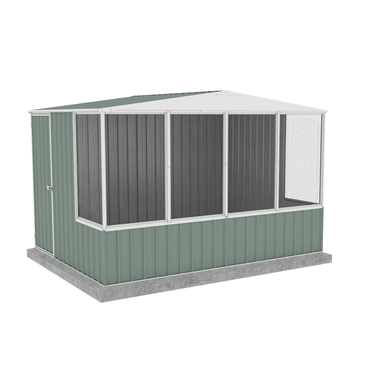 XL Steel Bird Aviary (Green)