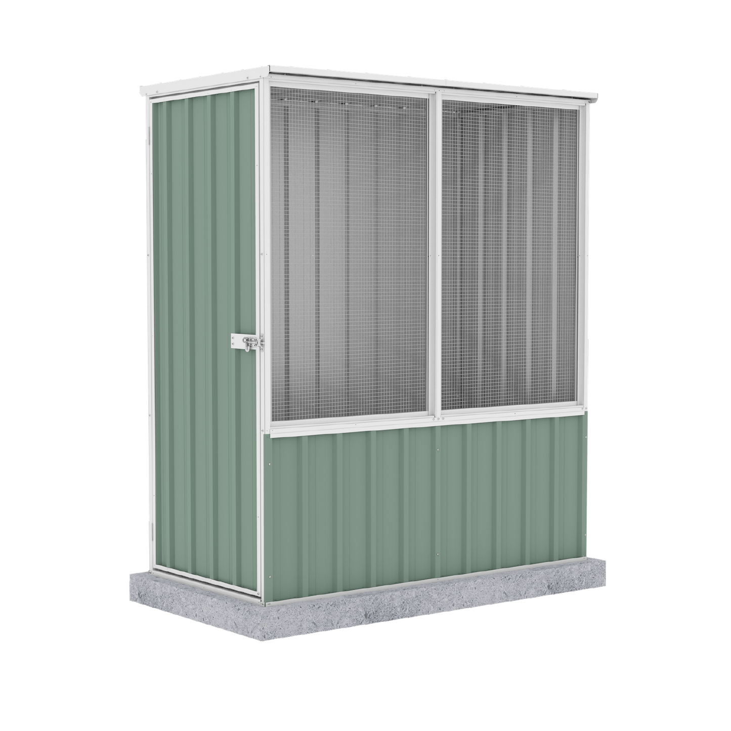 Small Steel Bird Aviary (Green)