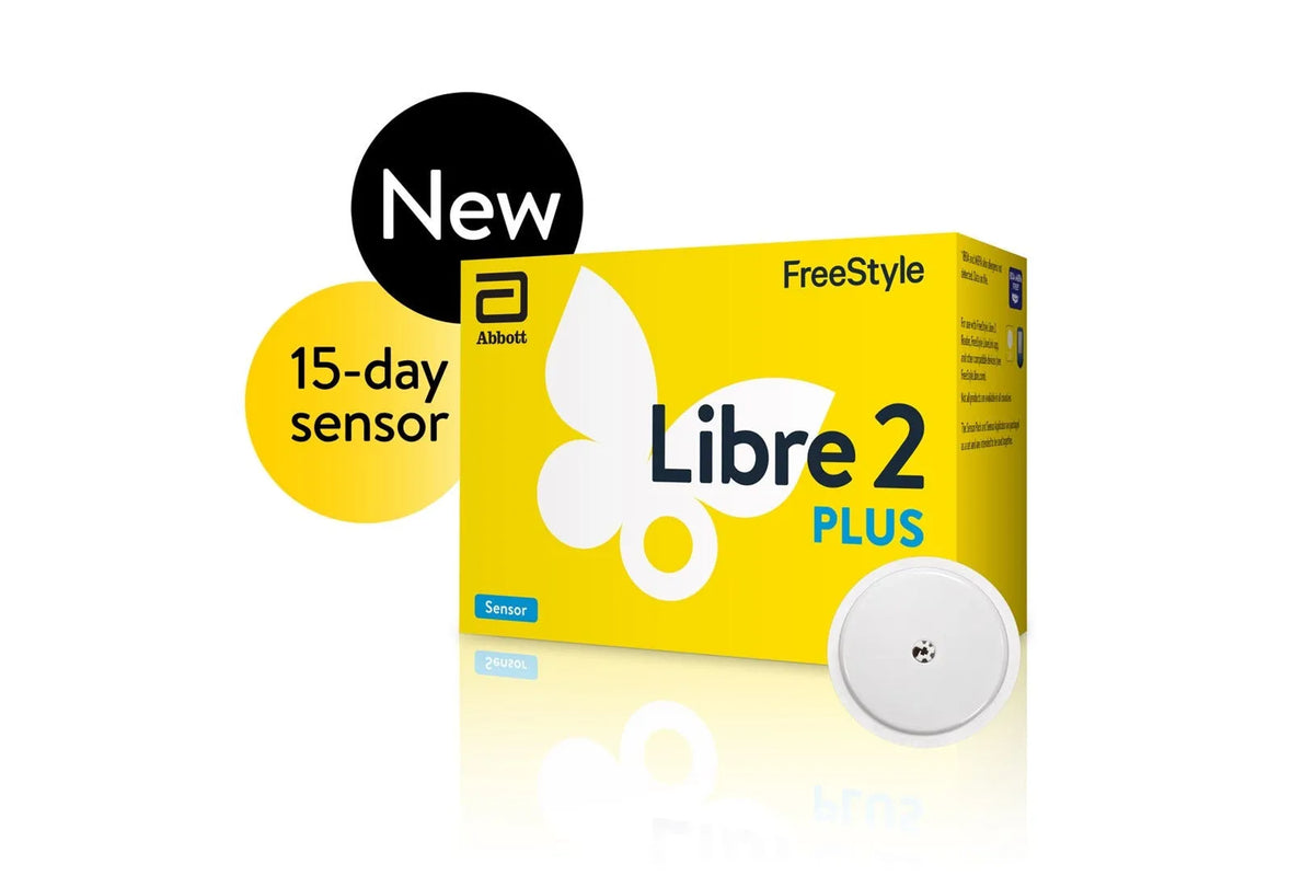 FreeStyle Libre 2 Plus Sensor in box
