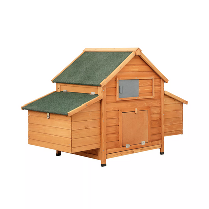 Timber Coop with Built In Nest Boxes