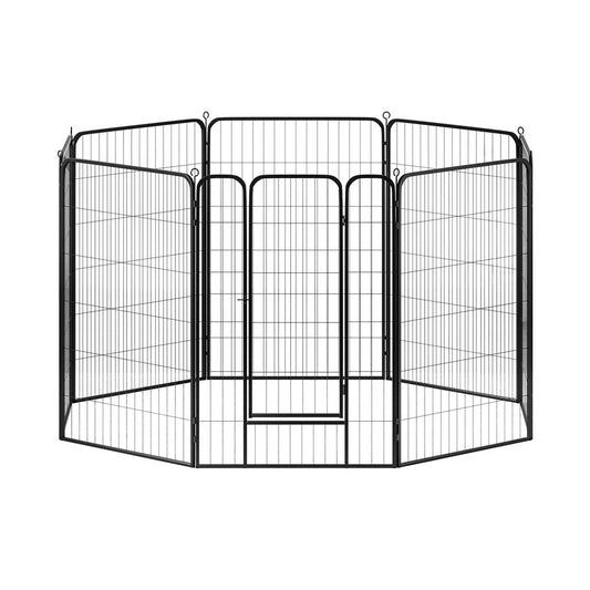 8 Panel Steel Dog Enclosure (1.2m High)