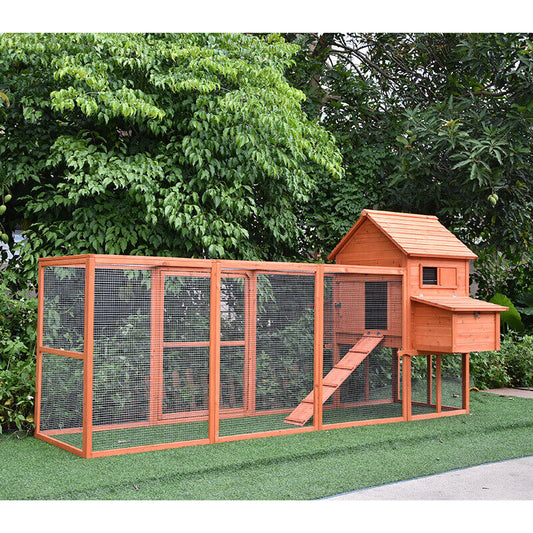 Large Hen House Chook Coop and Run Combo