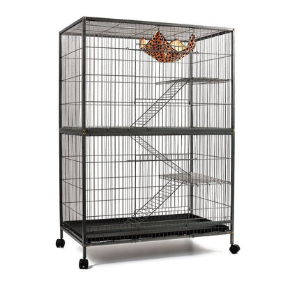 XL Four Storey Wire Cat Enclosure