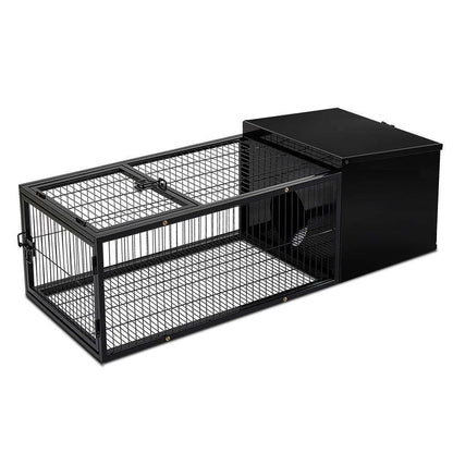 Large Metal Rabbit and Guinea Pig Hutch