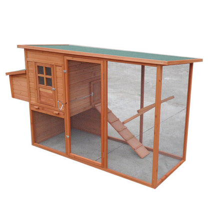 Rectangular Cat Enclosure with Run