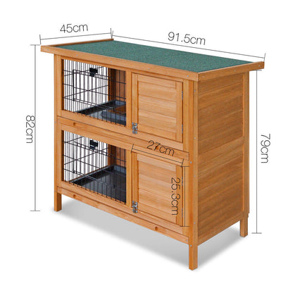 Two Storey Indoor Hutch