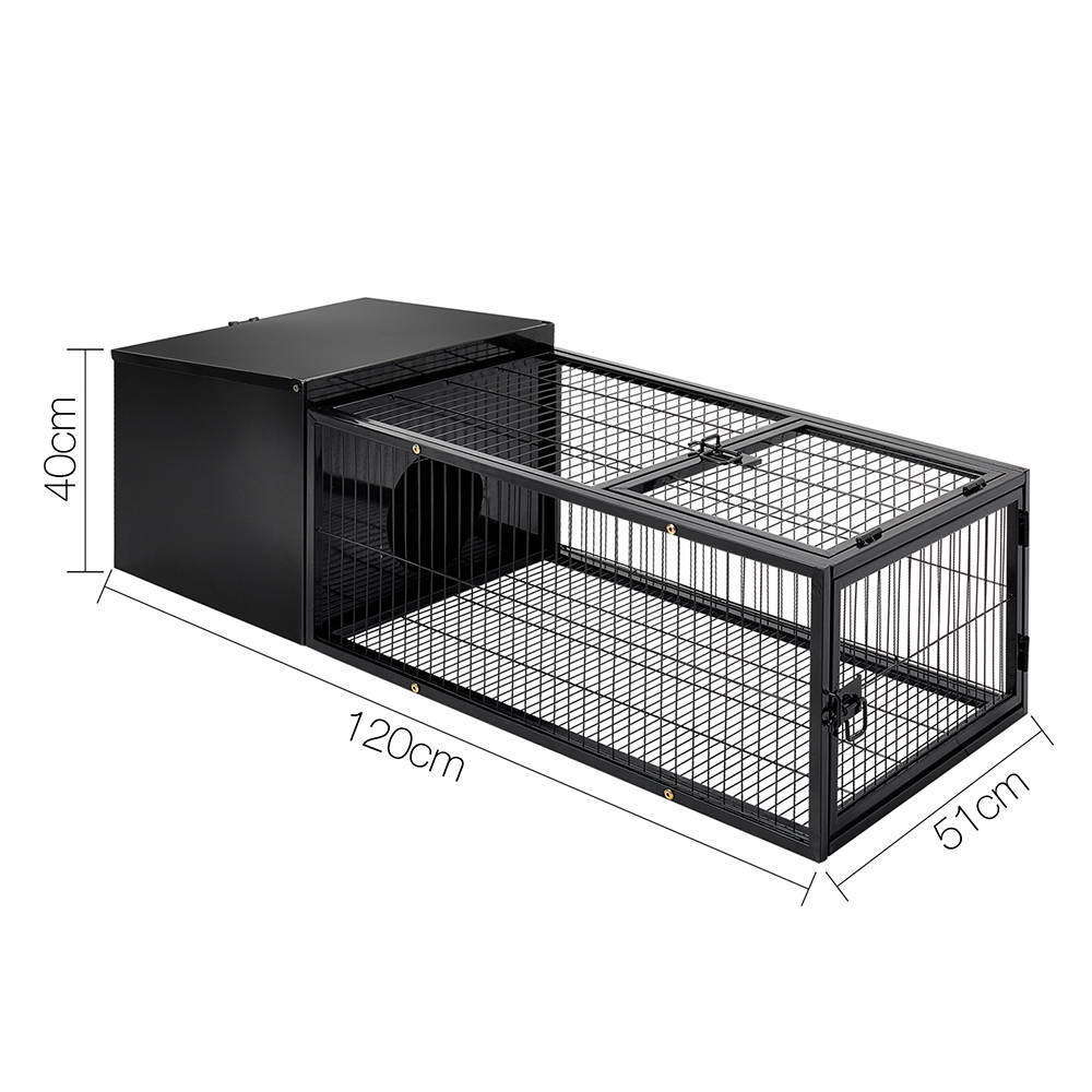 Large Metal Rabbit and Guinea Pig Hutch