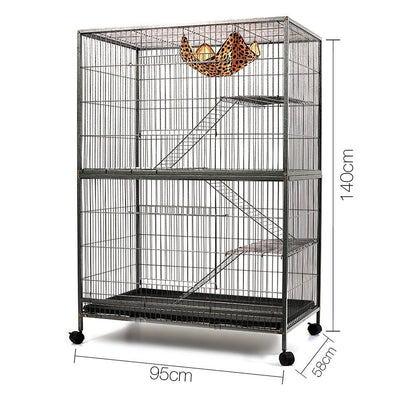 XL Four Storey Wire Ferret Cage