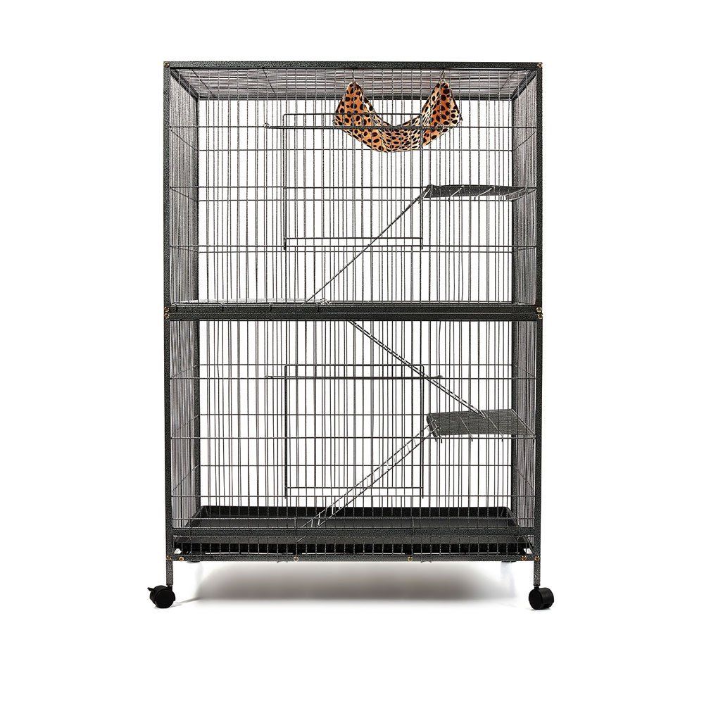 XL Four Storey Wire Cat Enclosure