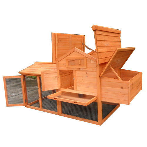 King Chicken Coop with Run