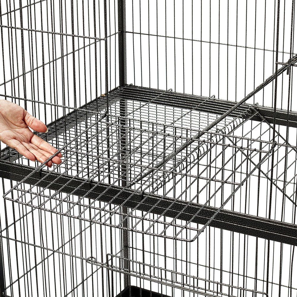 XL Four Storey Wire Cat Enclosure