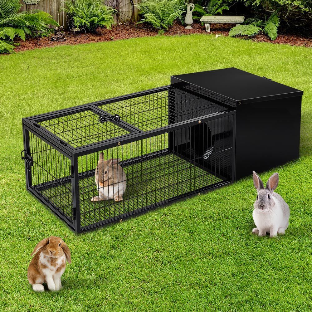 Large metal online rabbit cage