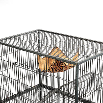 XL Four Storey Wire Cat Enclosure