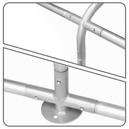 Sturdy base and corner support structure of the 10x3m outdoor catio frame